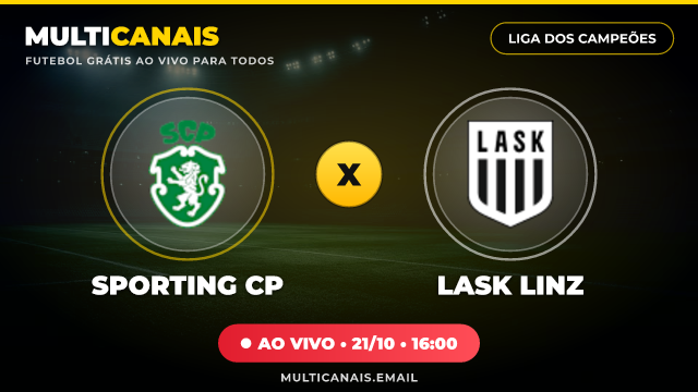 Banner Sporting CP x LASK Linz