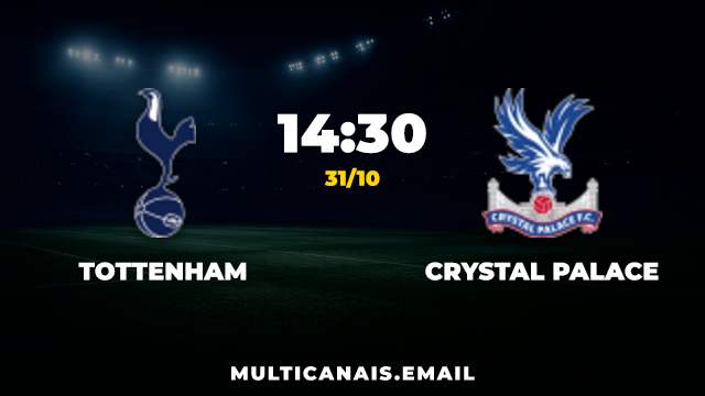 Banner Tottenham x Crystal Palace