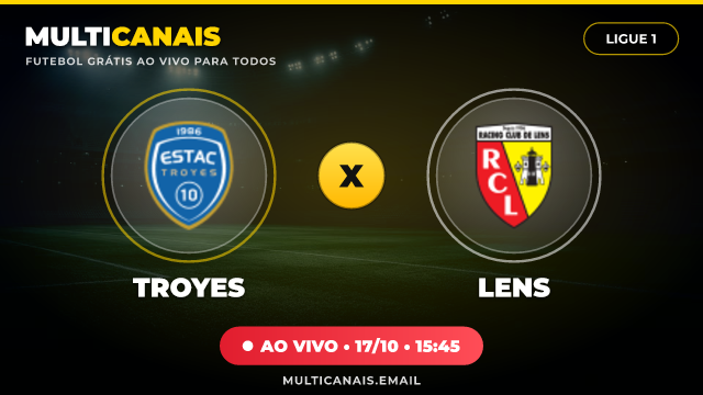 Banner Troyes x Lens