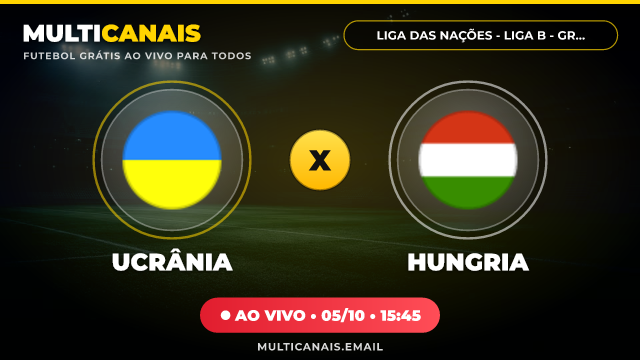 Banner Ucrânia x Hungria