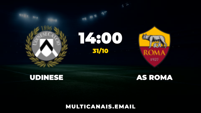 Banner Udinese x AS Roma