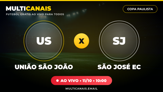 Banner União São João x São José EC