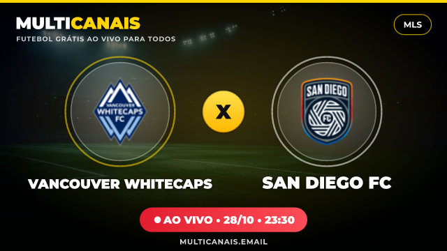 Banner Vancouver Whitecaps x San Diego FC