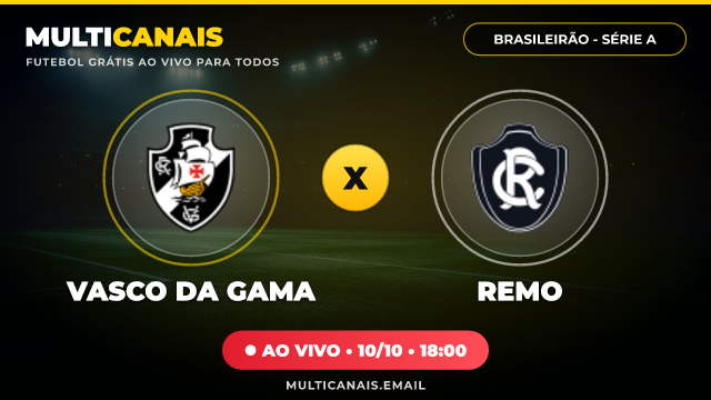 Banner Vasco da Gama x Remo