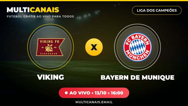 Banner Viking x Bayern de Munique