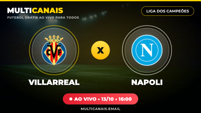 Banner Villarreal x Napoli