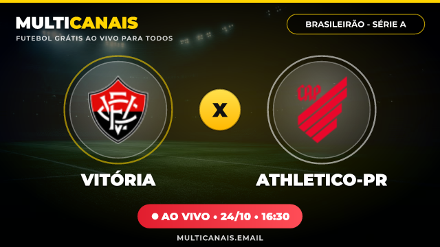 Banner Vitória x Athletico-PR