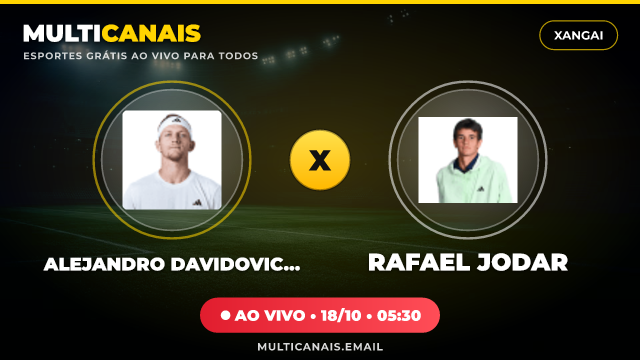 Banner Alejandro Davidovich Fokina x Rafael Jodar