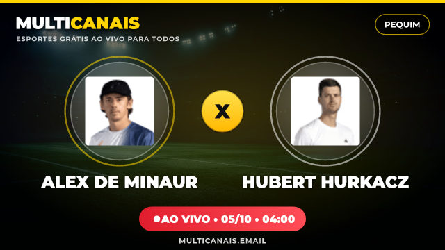 Banner Alex De Minaur x Hubert Hurkacz
