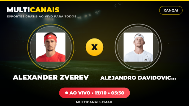 Banner Alexander Zverev x Alejandro Davidovich Fokina