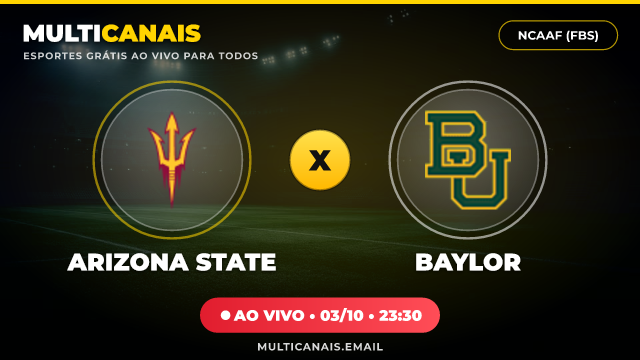 Banner Arizona State x Baylor