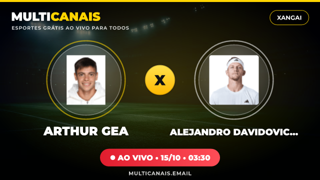 Banner Arthur Gea x Alejandro Davidovich Fokina