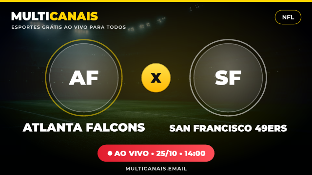 Banner Atlanta Falcons x San Francisco 49ers