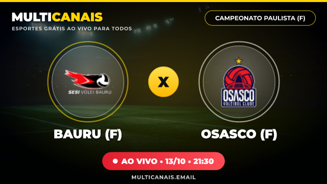 Banner Bauru (F) x Osasco (F)