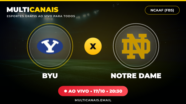 Banner BYU x Notre Dame