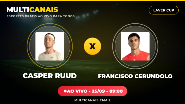 Banner Casper Ruud x Francisco Cerundolo