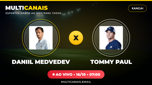 Banner Daniil Medvedev x Tommy Paul