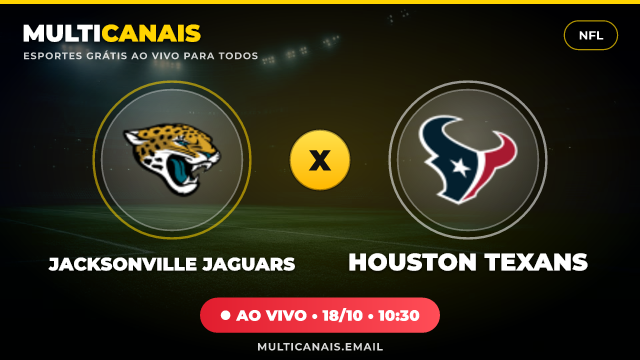 Banner Jacksonville Jaguars x Houston Texans