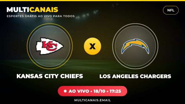 Banner Kansas City Chiefs x Los Angeles Chargers