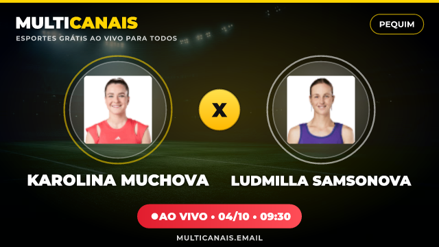 Banner Karolina Muchova x Ludmilla Samsonova