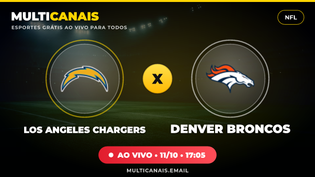 Banner Los Angeles Chargers x Denver Broncos