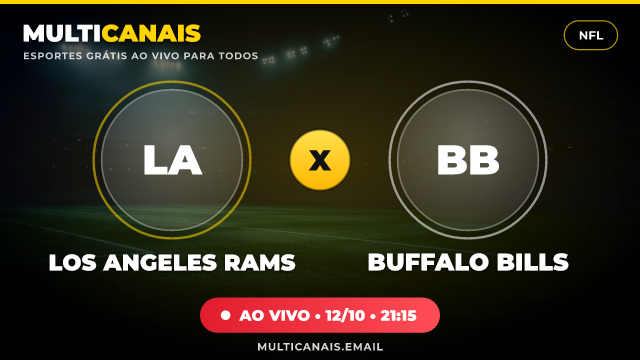 Banner Los Angeles Rams x Buffalo Bills