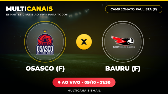Banner Osasco (F) x Bauru (F)
