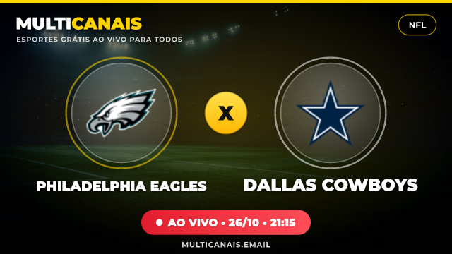 Banner Philadelphia Eagles x Dallas Cowboys