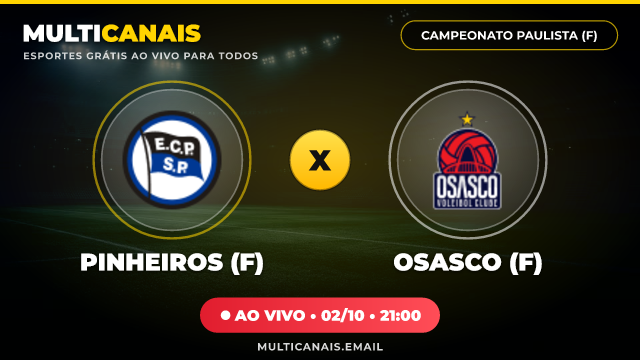 Banner Pinheiros (F) x Osasco (F)