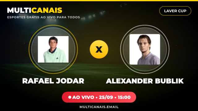 Banner Rafael Jodar x Alexander Bublik