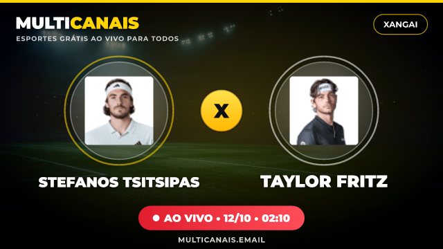 Banner Stefanos Tsitsipas x Taylor Fritz