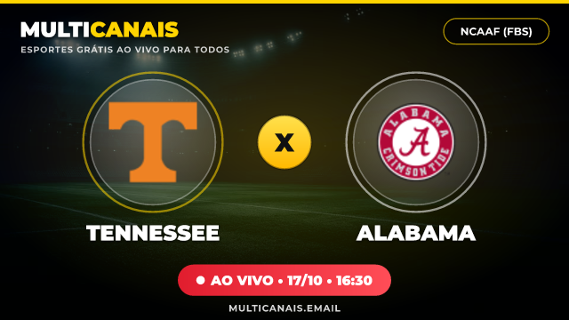 Banner Tennessee x Alabama